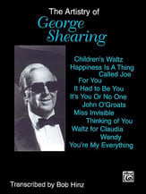 Artistry of George Shearing-Piano piano sheet music cover Thumbnail